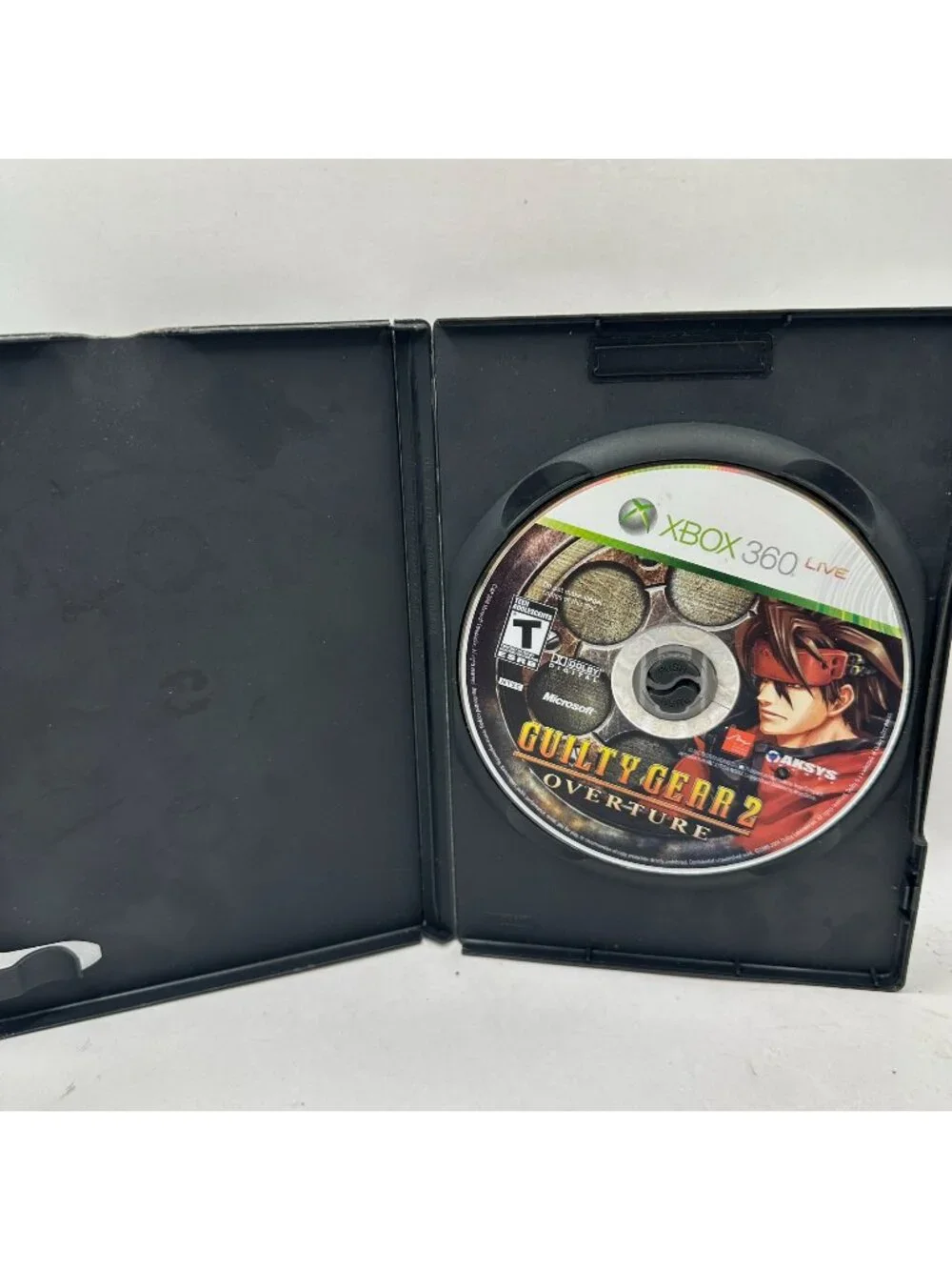 Guilty Gear 2 Overture Xbox 360 Live Action Adventure Fighting Game T For Teen